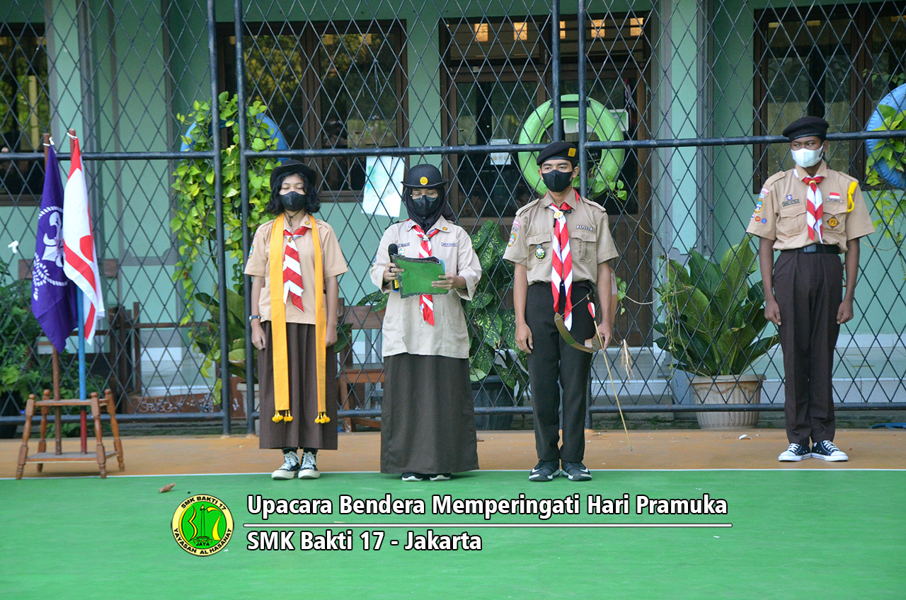 Upacara Memperingati Hari Pramuka Smk Bakti