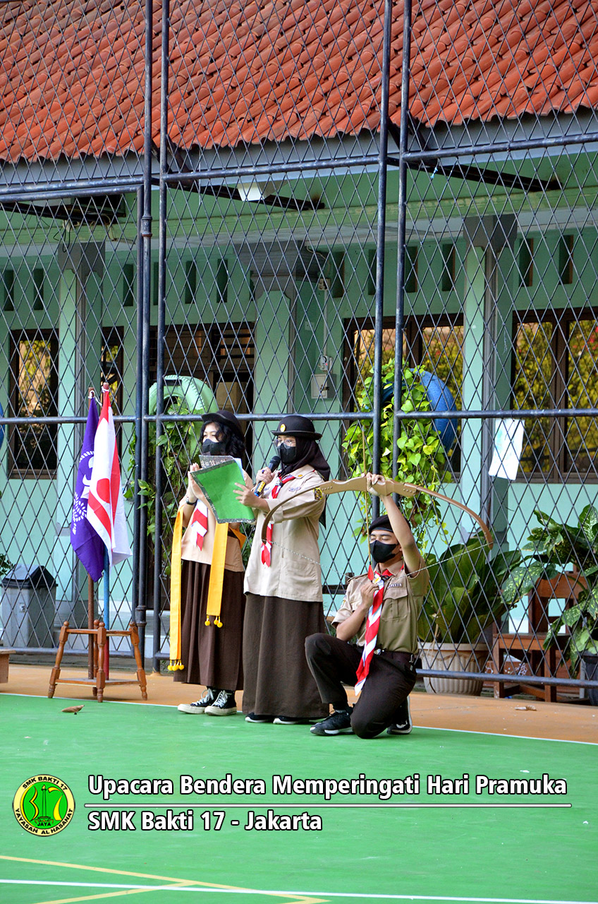 Upacara Memperingati Hari Pramuka Smk Bakti