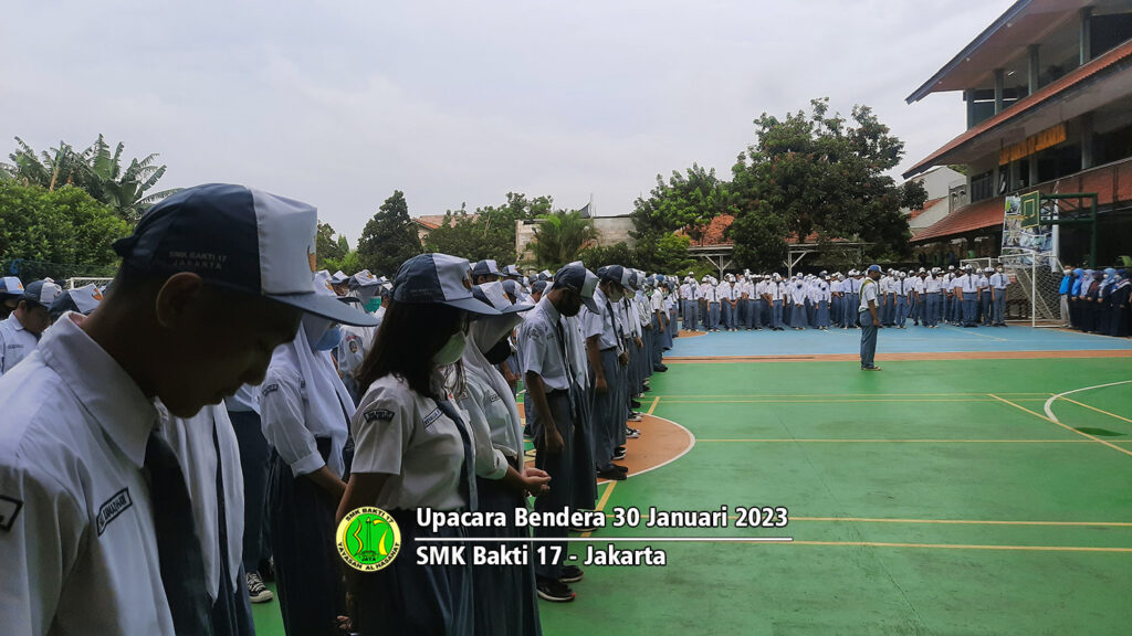 Upacara Bendera 30 Januari 2023 - SMK Bakti 17