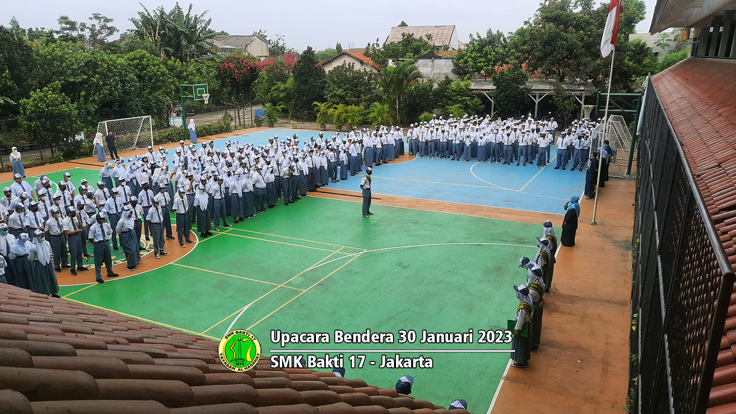 Upacara Bendera 30 Januari 2023 - SMK Bakti 17