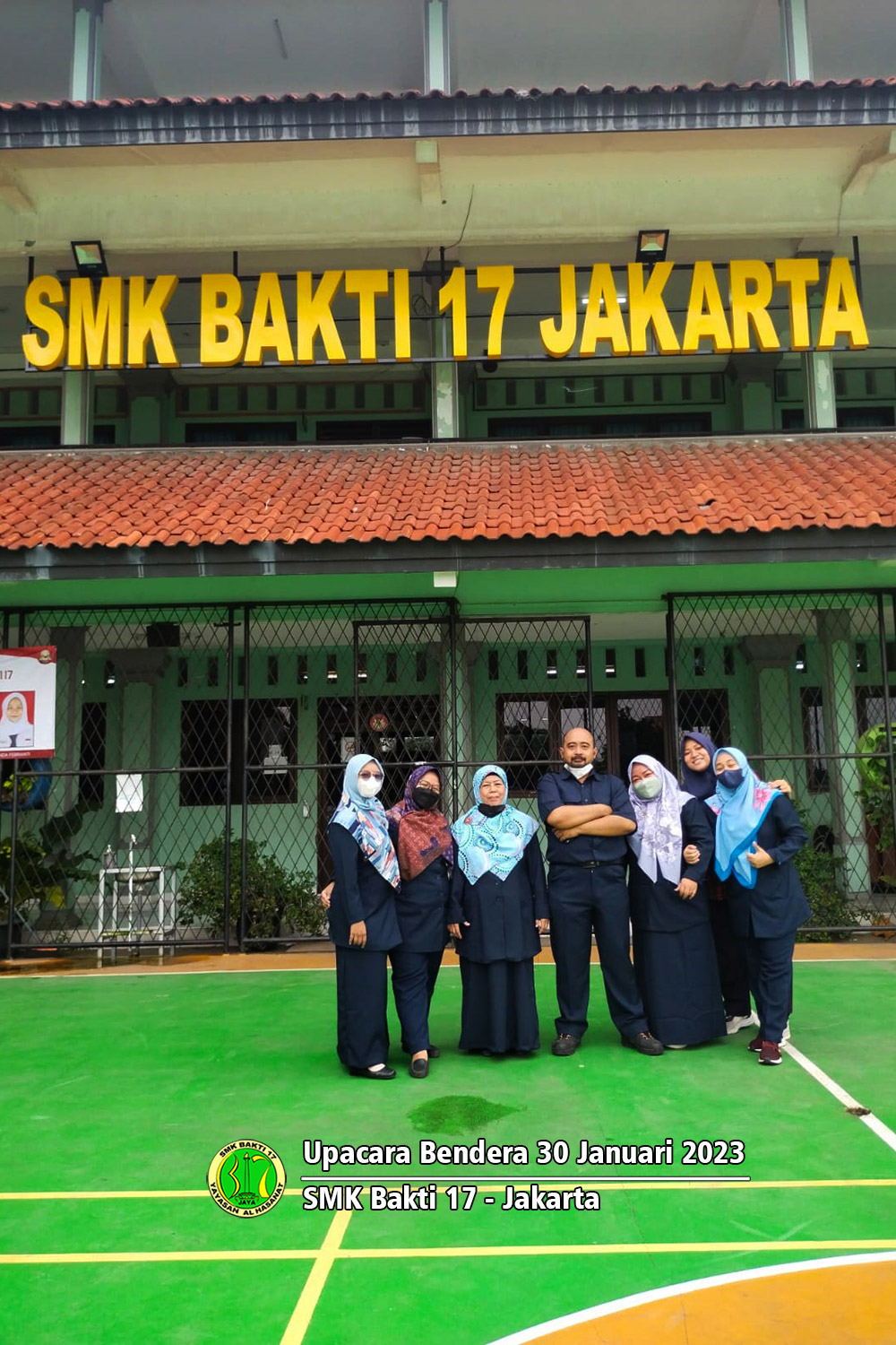 Upacara Bendera 30 Januari 2023 - SMK Bakti 17