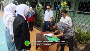 Serah Terima Jabatan OSIS 2023