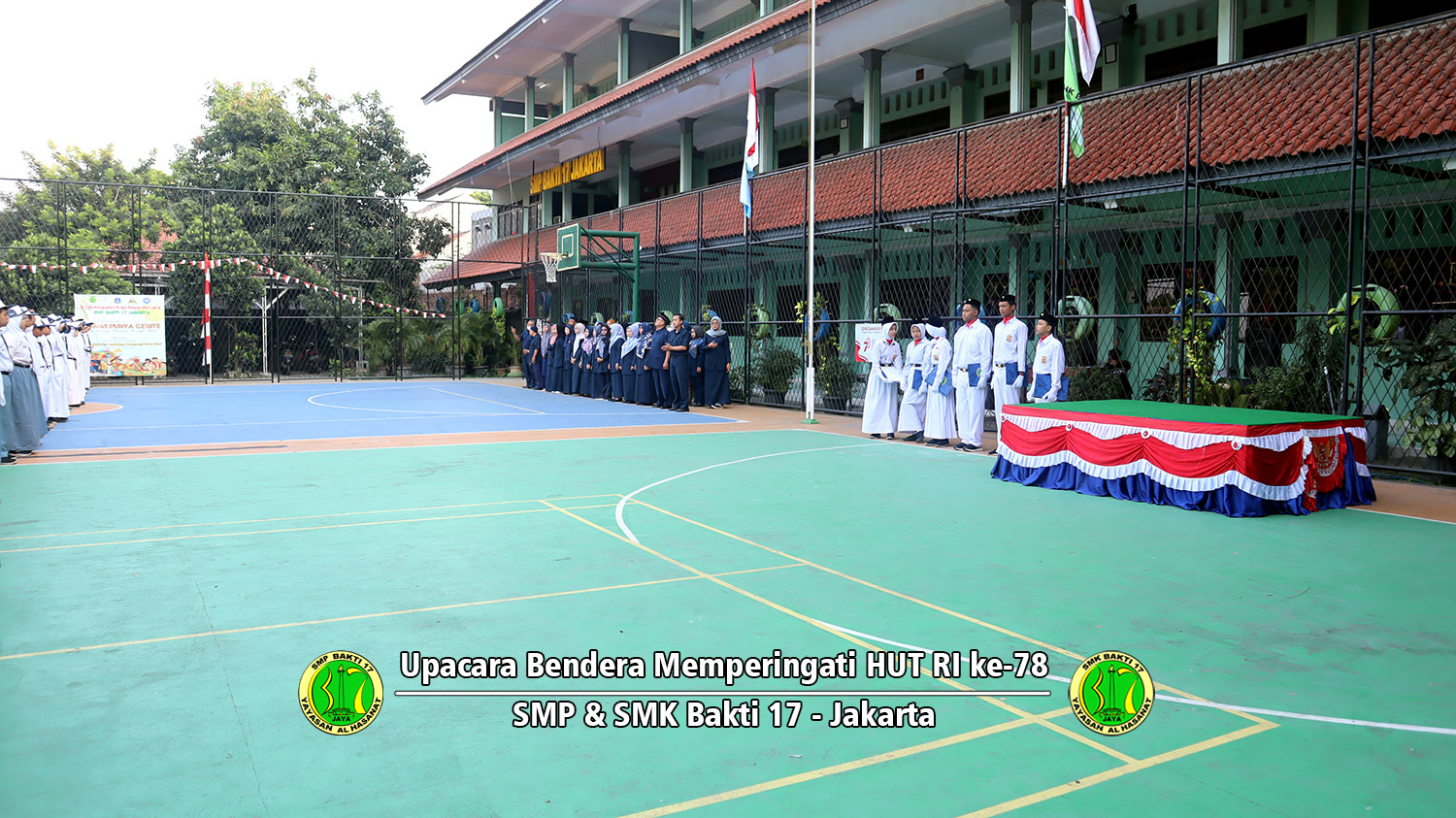 Upacara Bendera Hut Ri Ke Smk Bakti