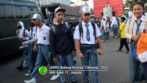 Latihan Dasar Kepemimpinan Peserta Didik di Bekang Kostrad 2023