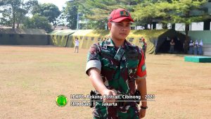 Latihan Dasar Kepemimpinan Peserta Didik di Bekang Kostrad 2023