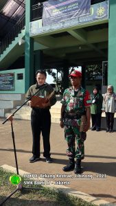 Latihan Dasar Kepemimpinan Peserta Didik di Bekang Kostrad 2023