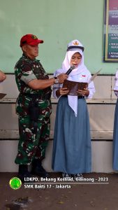 Latihan Dasar Kepemimpinan Peserta Didik di Bekang Kostrad 2023