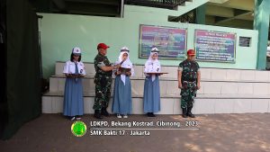 Latihan Dasar Kepemimpinan Peserta Didik di Bekang Kostrad 2023