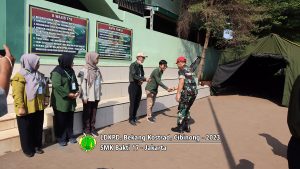 Latihan Dasar Kepemimpinan Peserta Didik di Bekang Kostrad 2023