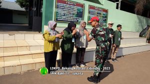 Latihan Dasar Kepemimpinan Peserta Didik di Bekang Kostrad 2023