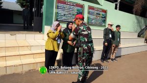 Latihan Dasar Kepemimpinan Peserta Didik di Bekang Kostrad 2023