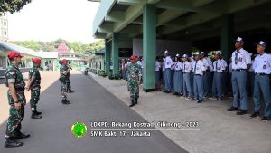 Latihan Dasar Kepemimpinan Peserta Didik di Bekang Kostrad 2023