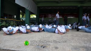 Latihan Dasar Kepemimpinan Peserta Didik di Bekang Kostrad 2023