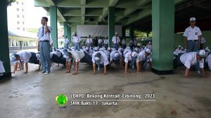 Latihan Dasar Kepemimpinan Peserta Didik di Bekang Kostrad 2023