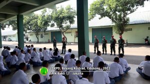 Latihan Dasar Kepemimpinan Peserta Didik di Bekang Kostrad 2023