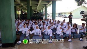 Latihan Dasar Kepemimpinan Peserta Didik di Bekang Kostrad 2023