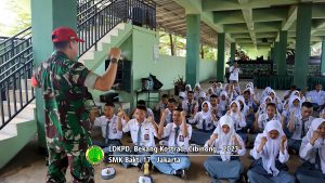 Latihan Dasar Kepemimpinan Peserta Didik di Bekang Kostrad 2023