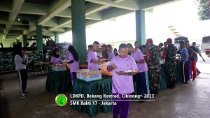 Latihan Dasar Kepemimpinan Peserta Didik di Bekang Kostrad 2023