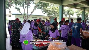 Latihan Dasar Kepemimpinan Peserta Didik di Bekang Kostrad 2023