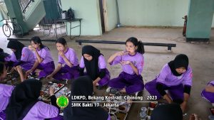 Latihan Dasar Kepemimpinan Peserta Didik di Bekang Kostrad 2023