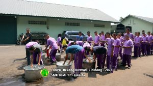 Latihan Dasar Kepemimpinan Peserta Didik di Bekang Kostrad 2023