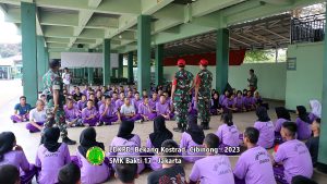 Latihan Dasar Kepemimpinan Peserta Didik di Bekang Kostrad 2023