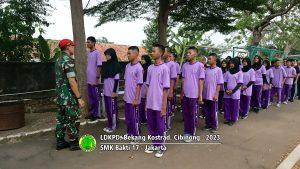 Latihan Dasar Kepemimpinan Peserta Didik di Bekang Kostrad 2023