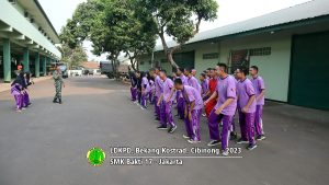 Latihan Dasar Kepemimpinan Peserta Didik di Bekang Kostrad 2023