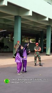 Latihan Dasar Kepemimpinan Peserta Didik di Bekang Kostrad 2023