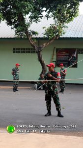 Latihan Dasar Kepemimpinan Peserta Didik di Bekang Kostrad 2023