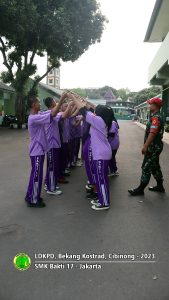 Latihan Dasar Kepemimpinan Peserta Didik di Bekang Kostrad 2023