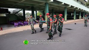 Latihan Dasar Kepemimpinan Peserta Didik di Bekang Kostrad 2023