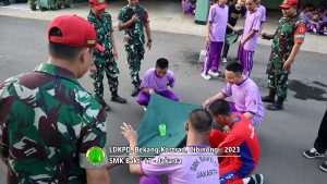 Latihan Dasar Kepemimpinan Peserta Didik di Bekang Kostrad 2023