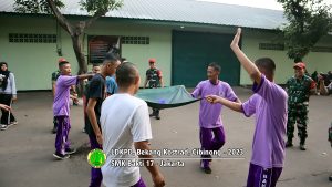 Latihan Dasar Kepemimpinan Peserta Didik di Bekang Kostrad 2023