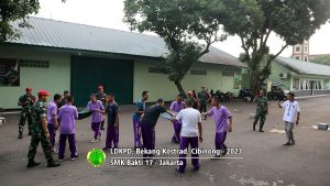 Latihan Dasar Kepemimpinan Peserta Didik di Bekang Kostrad 2023