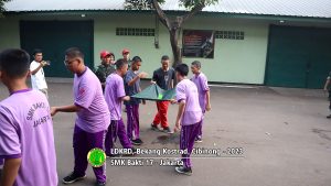 Latihan Dasar Kepemimpinan Peserta Didik di Bekang Kostrad 2023