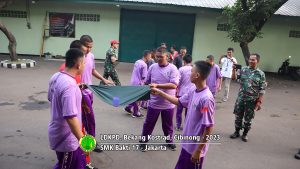 Latihan Dasar Kepemimpinan Peserta Didik di Bekang Kostrad 2023