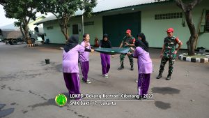 Latihan Dasar Kepemimpinan Peserta Didik di Bekang Kostrad 2023