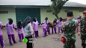 Latihan Dasar Kepemimpinan Peserta Didik di Bekang Kostrad 2023