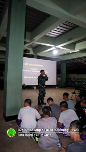 Latihan Dasar Kepemimpinan Peserta Didik di Bekang Kostrad 2023