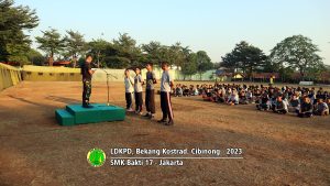 Latihan Dasar Kepemimpinan Peserta Didik di Bekang Kostrad 2023