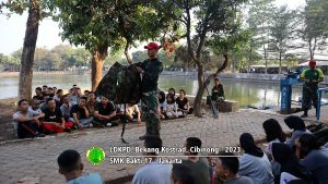 Latihan Dasar Kepemimpinan Peserta Didik di Bekang Kostrad 2023