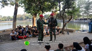 Latihan Dasar Kepemimpinan Peserta Didik di Bekang Kostrad 2023