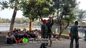 Latihan Dasar Kepemimpinan Peserta Didik di Bekang Kostrad 2023