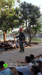 Latihan Dasar Kepemimpinan Peserta Didik di Bekang Kostrad 2023