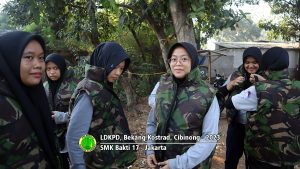 Latihan Dasar Kepemimpinan Peserta Didik di Bekang Kostrad 2023