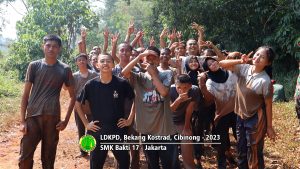 Latihan Dasar Kepemimpinan Peserta Didik di Bekang Kostrad 2023