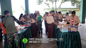 Latihan Dasar Kepemimpinan Peserta Didik di Bekang Kostrad 2023