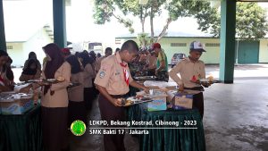 Latihan Dasar Kepemimpinan Peserta Didik di Bekang Kostrad 2023