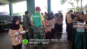 Latihan Dasar Kepemimpinan Peserta Didik di Bekang Kostrad 2023